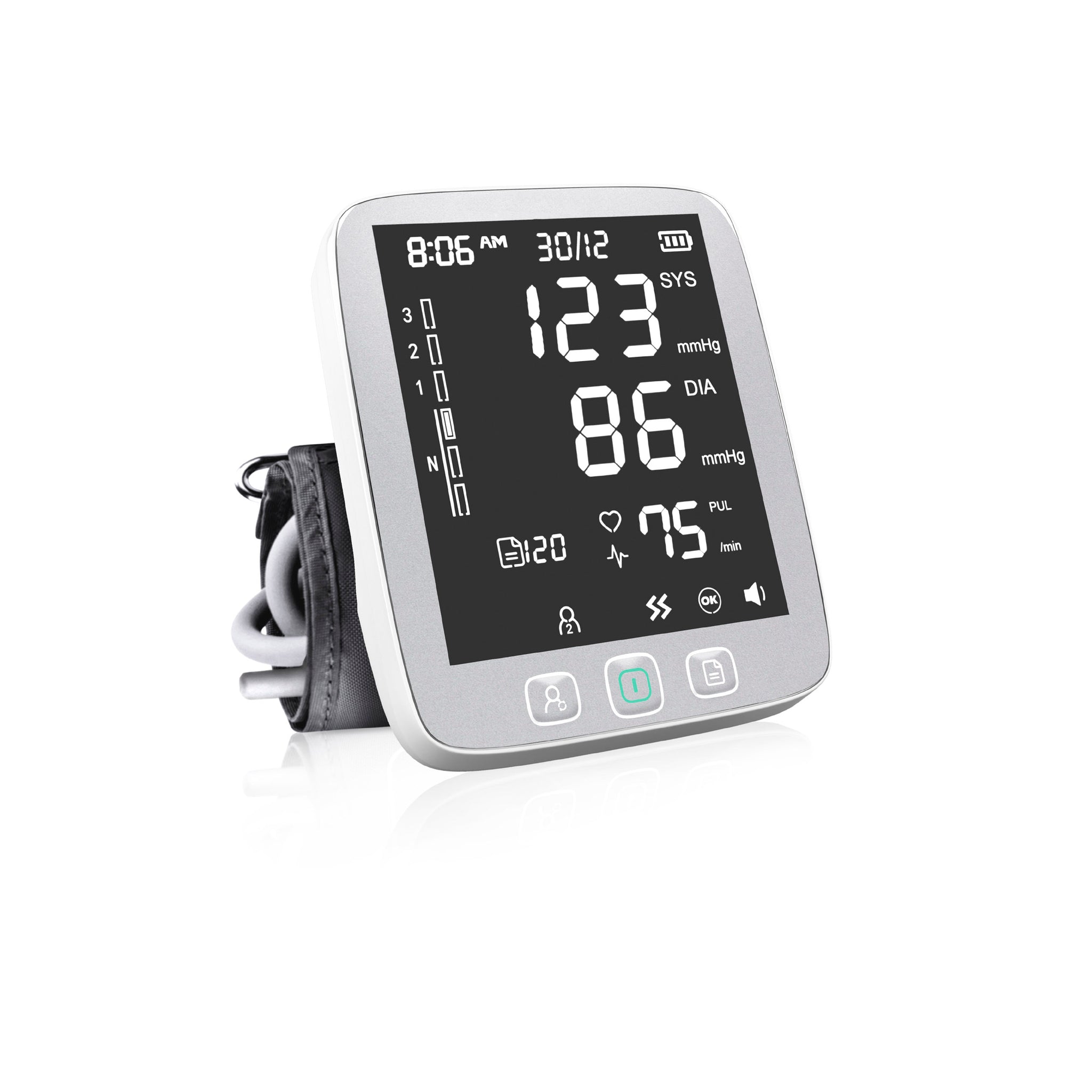 Lazlegoods Blood Pressure Cuff (Grey)