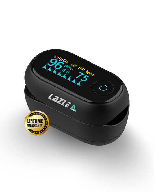 Oximeter with Bright OLED Screen - Black