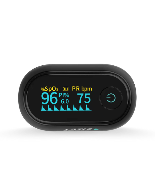 Oximeter with Bright OLED Screen - Black